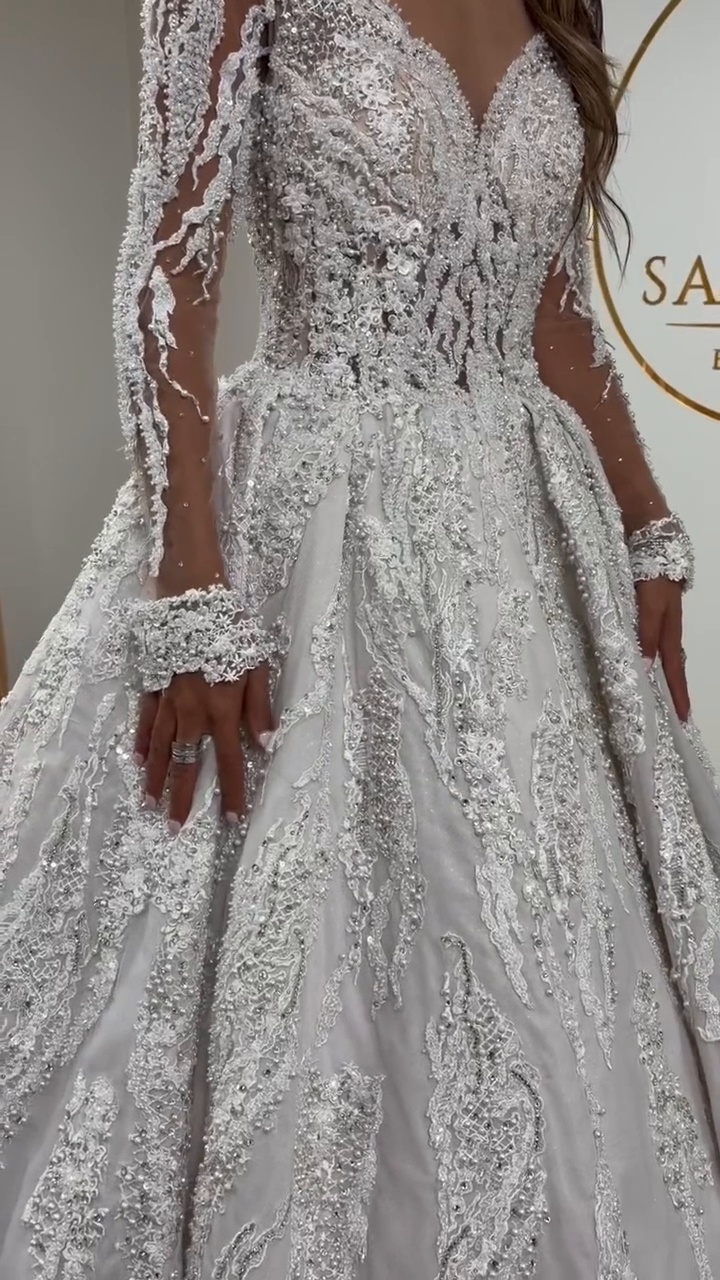 Rania — custom wedding dress portfolio by Sahar's Bridal