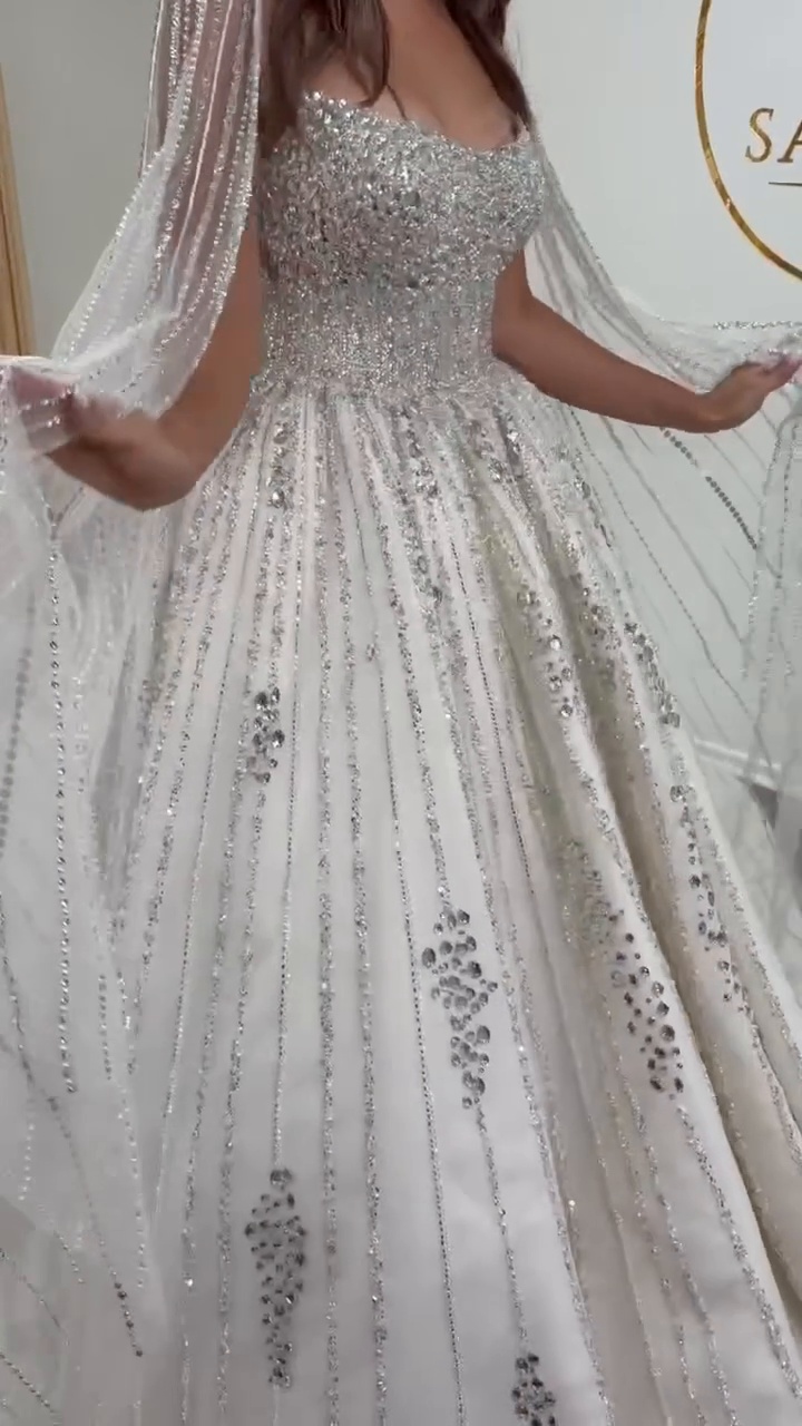 Roya — custom wedding dress portfolio by Sahar's Bridal