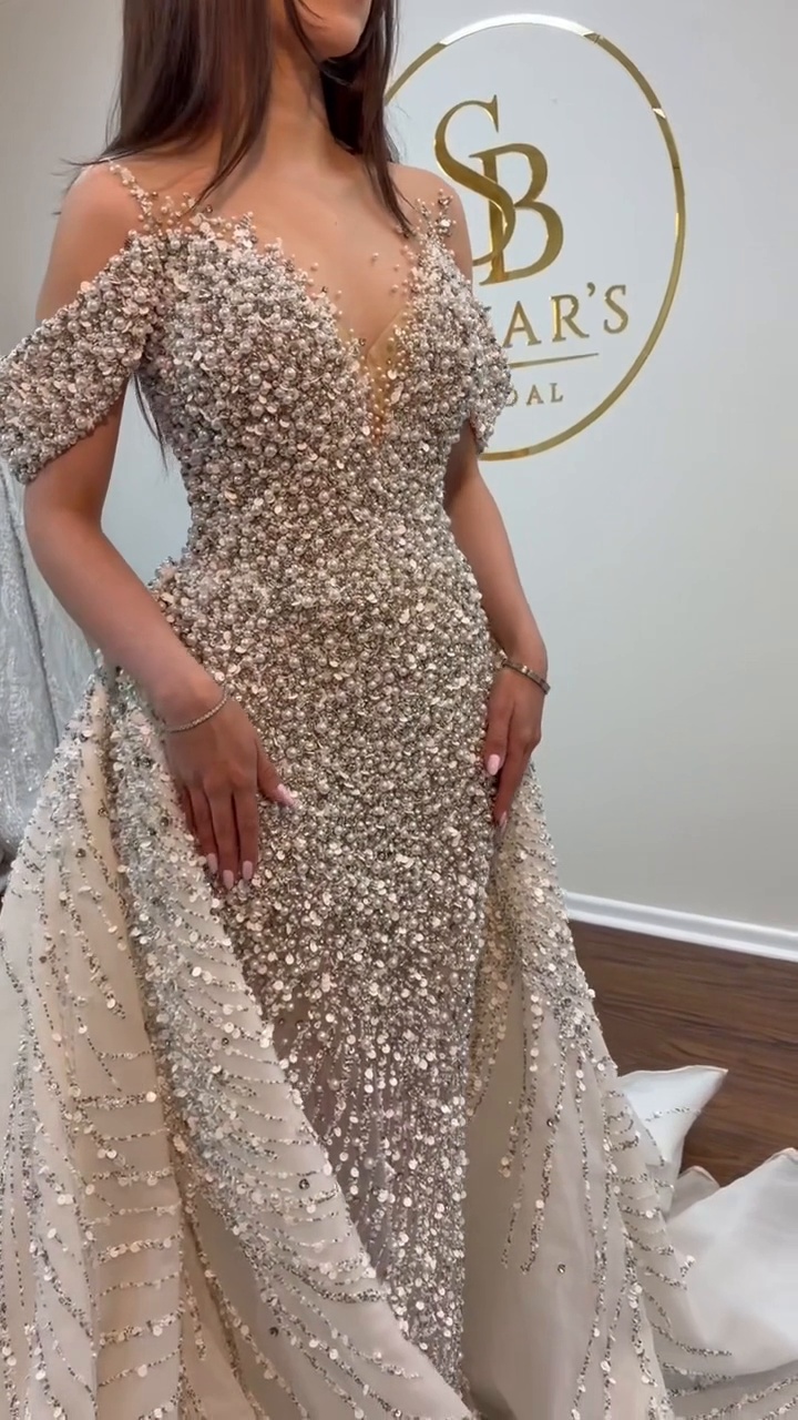 Jasmine — custom wedding dress portfolio by Sahar's Bridal