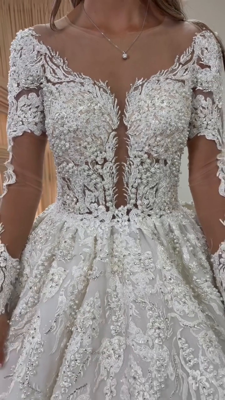 Ariana — custom wedding dress portfolio by Sahar's Bridal